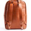 Tan Brown Leather Backpack: Sheffield - Image 2