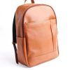 Tan Brown Leather Backpack: Sheffield - Image 8