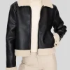 Women's B3 Bomber Leather Jacket: Hampden