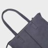 Women's Leather Tote Bag Graphite Grey: Pirinoa - Image 3