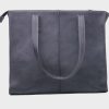 Women's Leather Tote Bag Graphite Grey: Pirinoa - Image 4